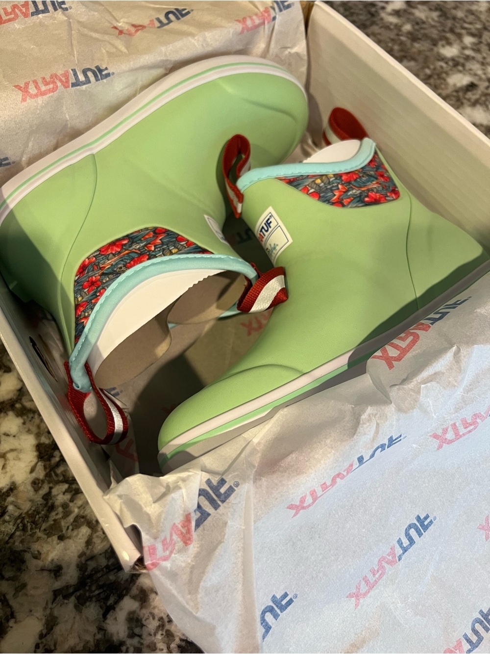 Women's XTRATUF Fishe®wear 6" Ankle Deck Boots - Seafoam